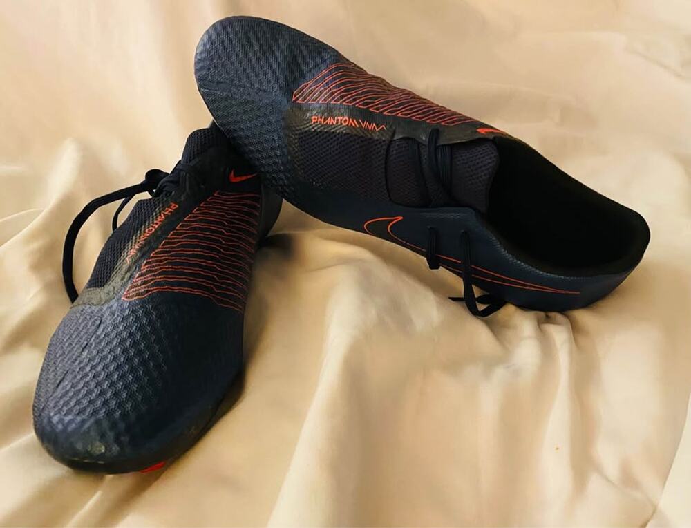 Nike Phantom Venom Academy FG Soccer Cleats Navy Orange Men’s Size 12